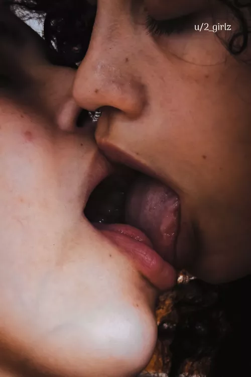 When love is real, kisses are more intense