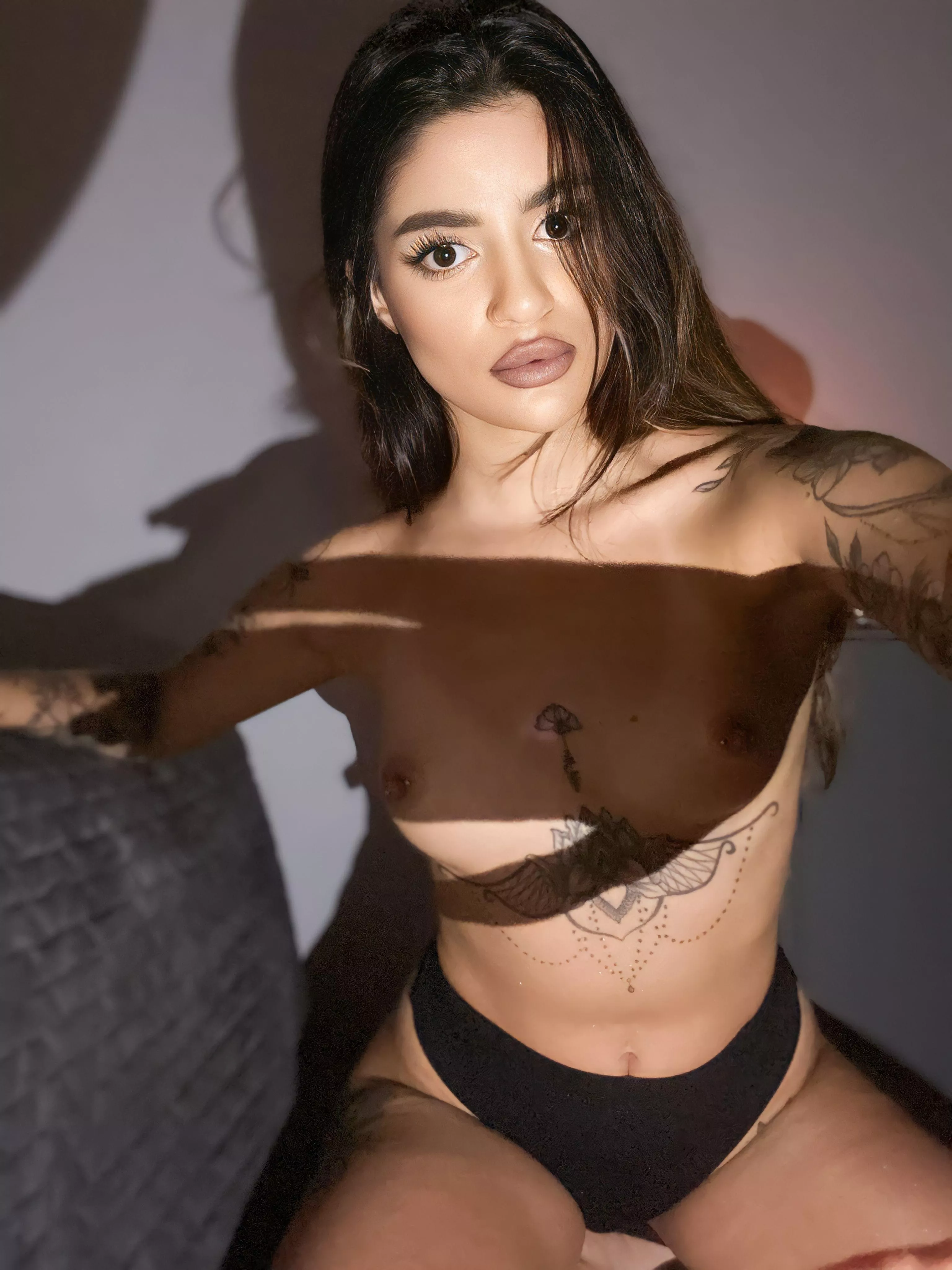 When you are confident, size doesn't matter