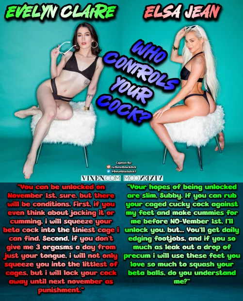 Who controls your cock?