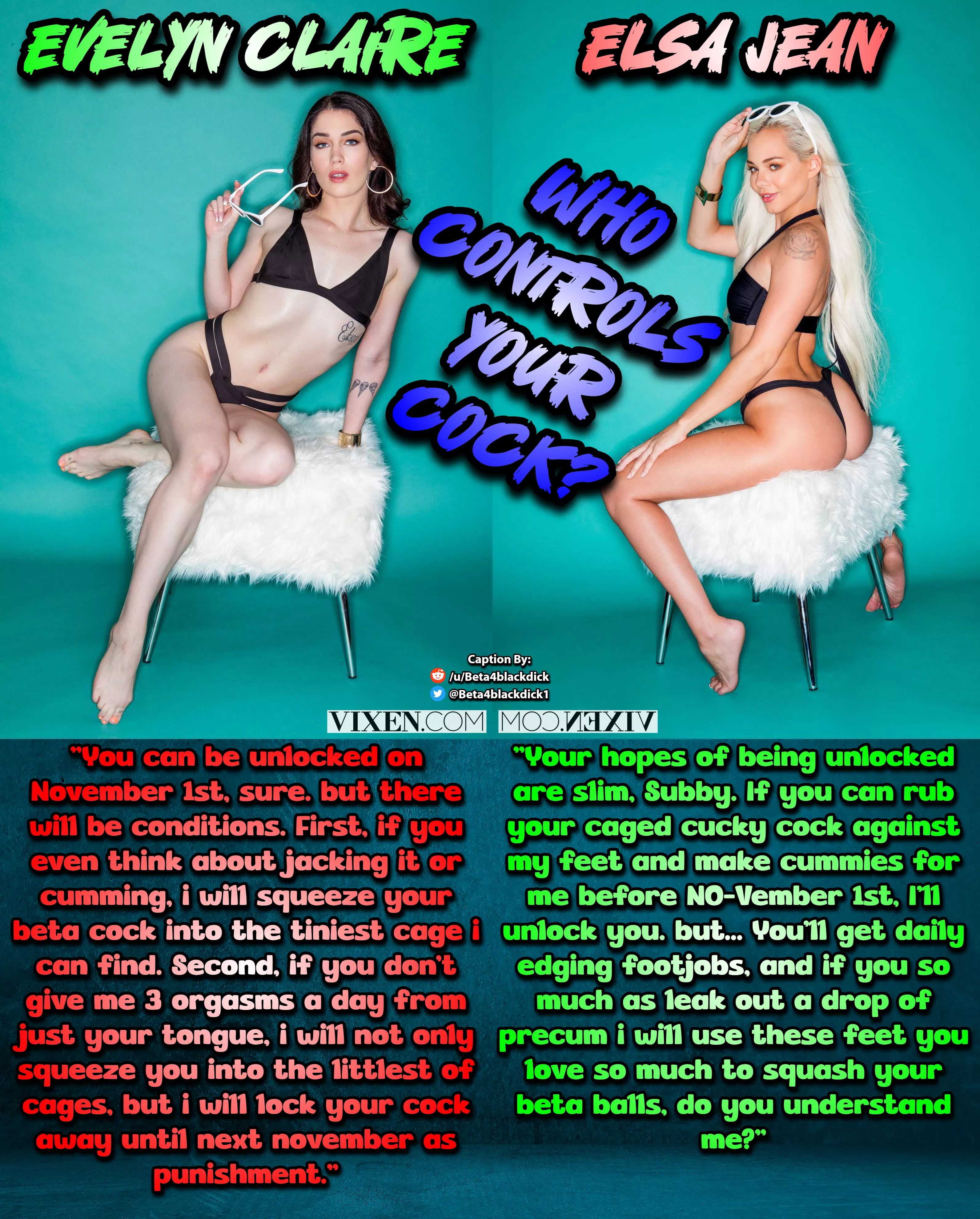 Who controls your cock?