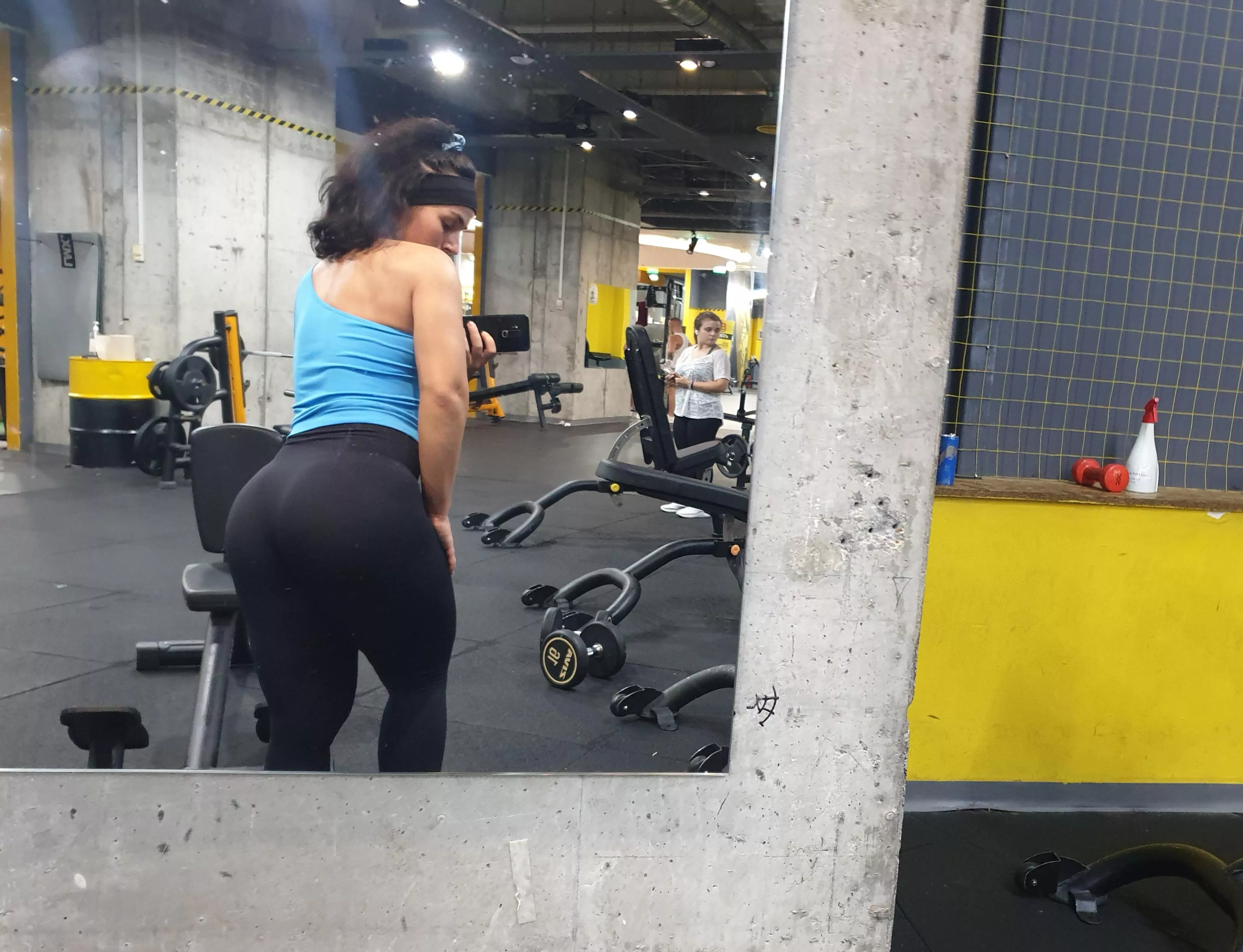 Working on those glutes