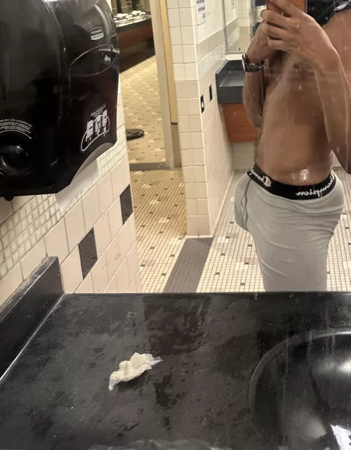 Would you put your nose up to my sweaty used gym briefs and smell my ripe hairy cock thru the fabric