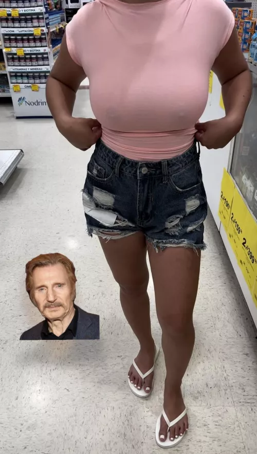 A little fun at the grocery store