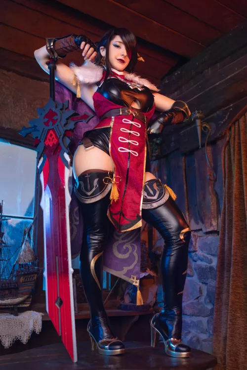 Beidou (Genshin Impact) by Mikomi Hokina