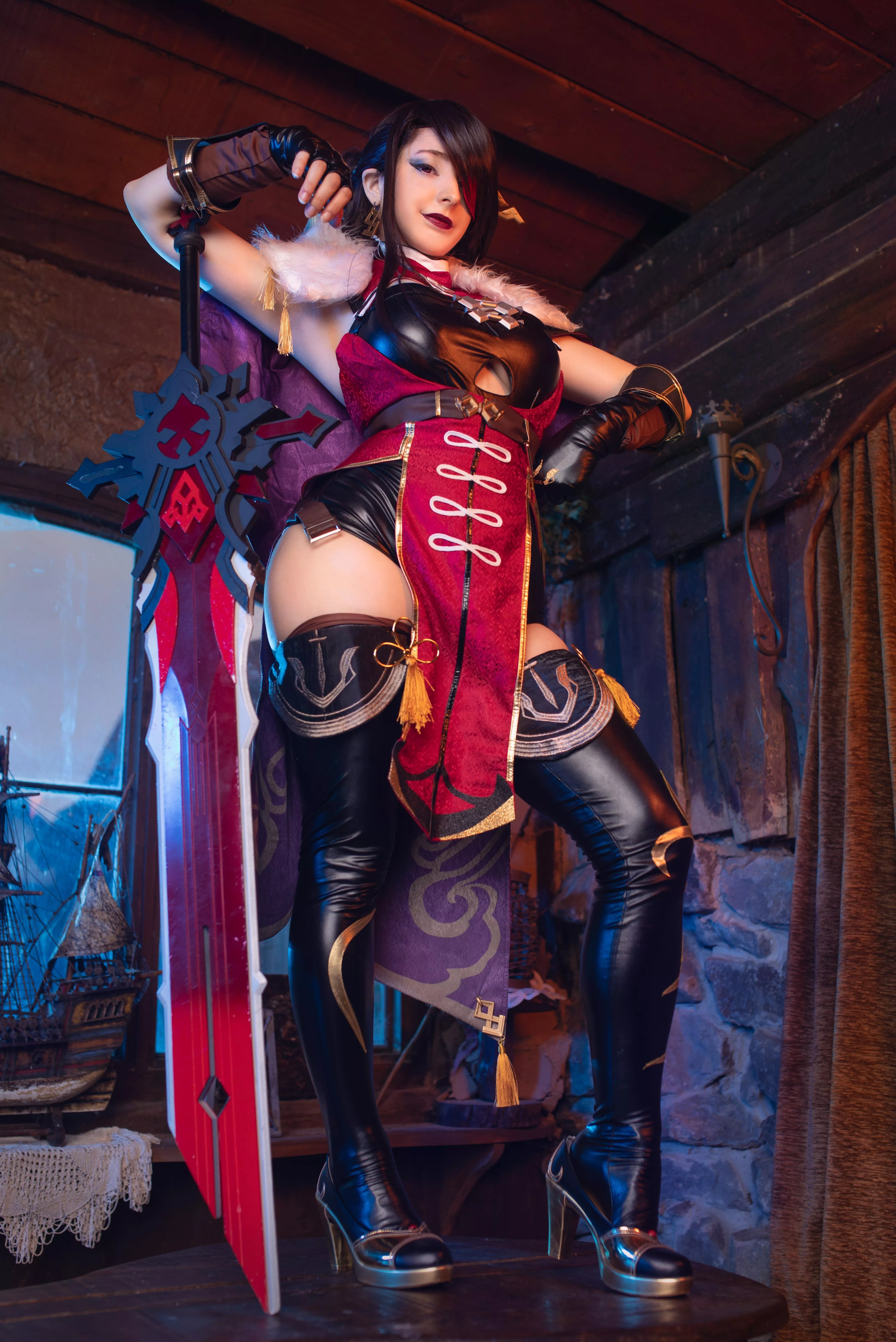 Beidou (Genshin Impact) by Mikomi Hokina