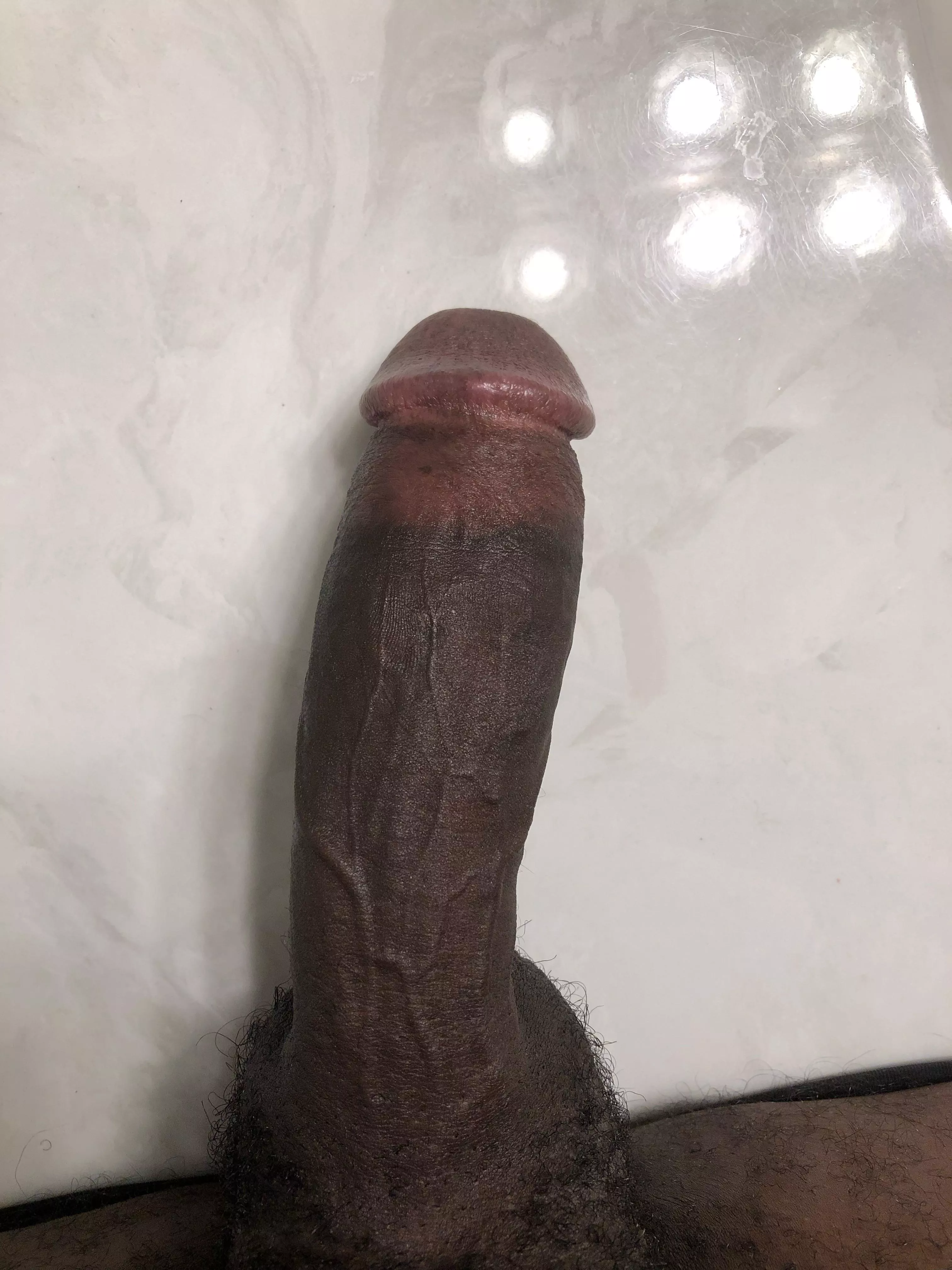 Cold counter feels so good on my hot cock