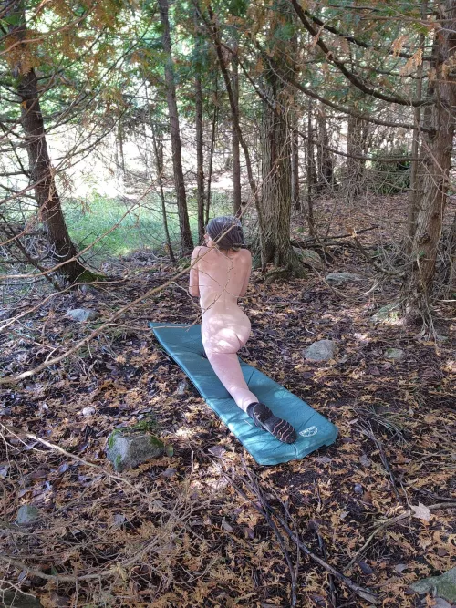 feel that stretch and then push deeper