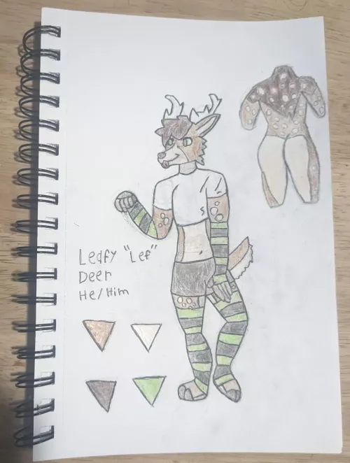 Finally have a sona ref sheet, what do you think