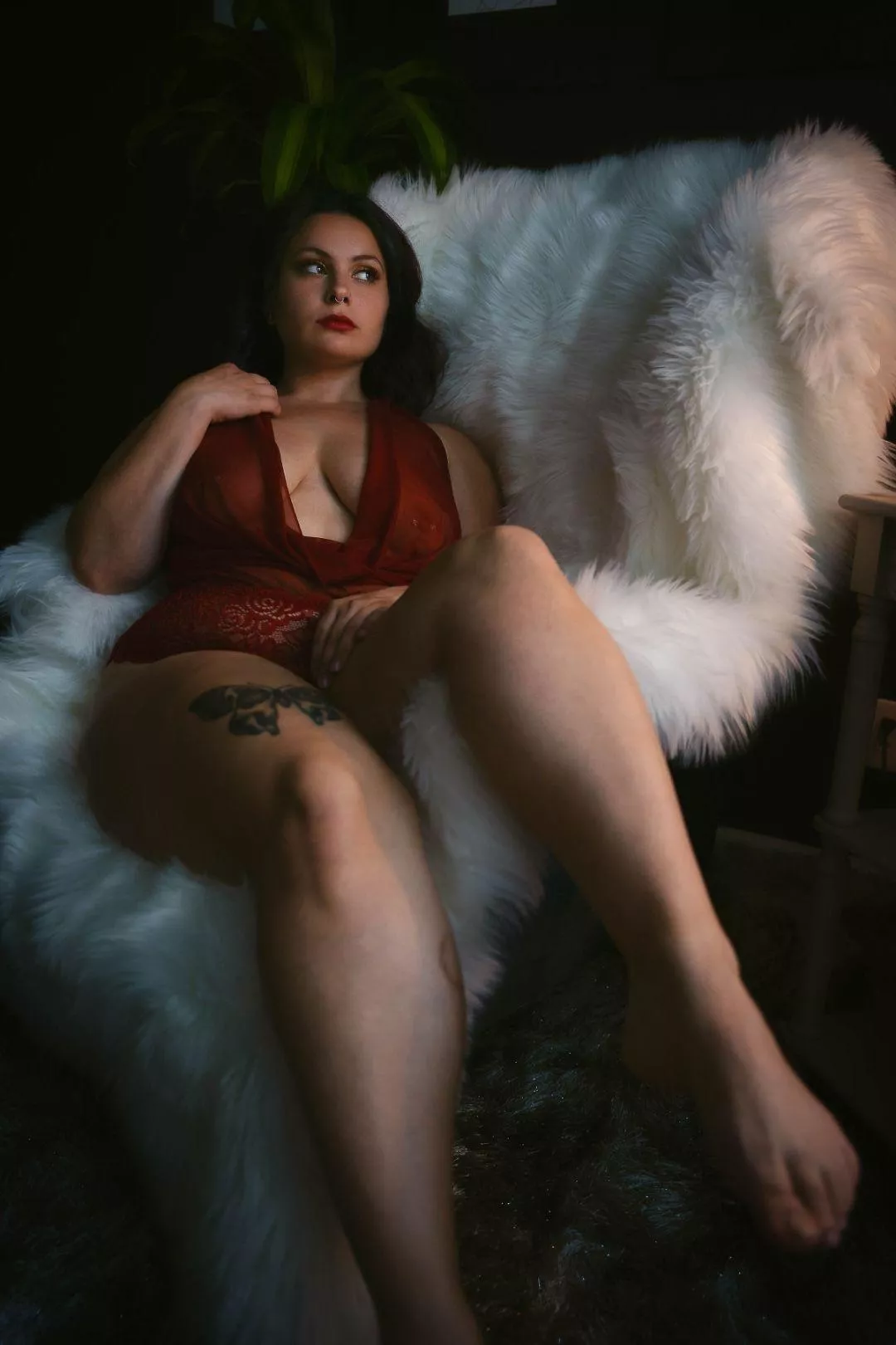 How’s the red look on me?