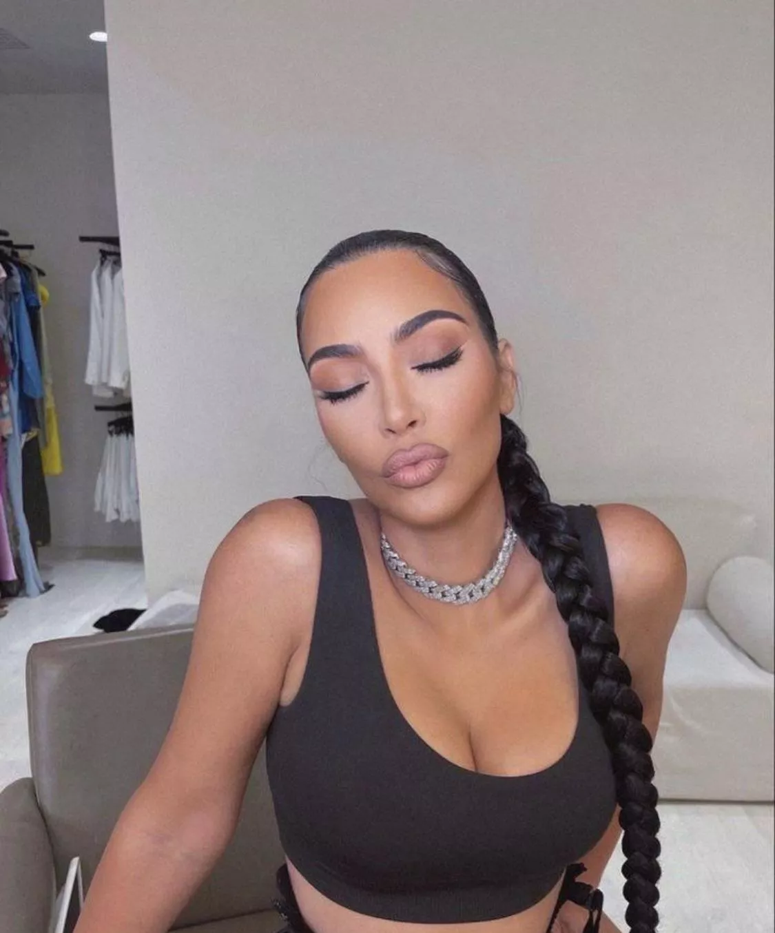 Kim knows that she’s making us horny