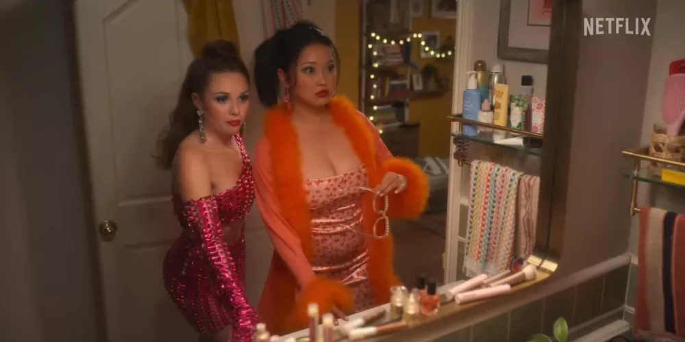 Lana Condor and her huge boobs really dominate