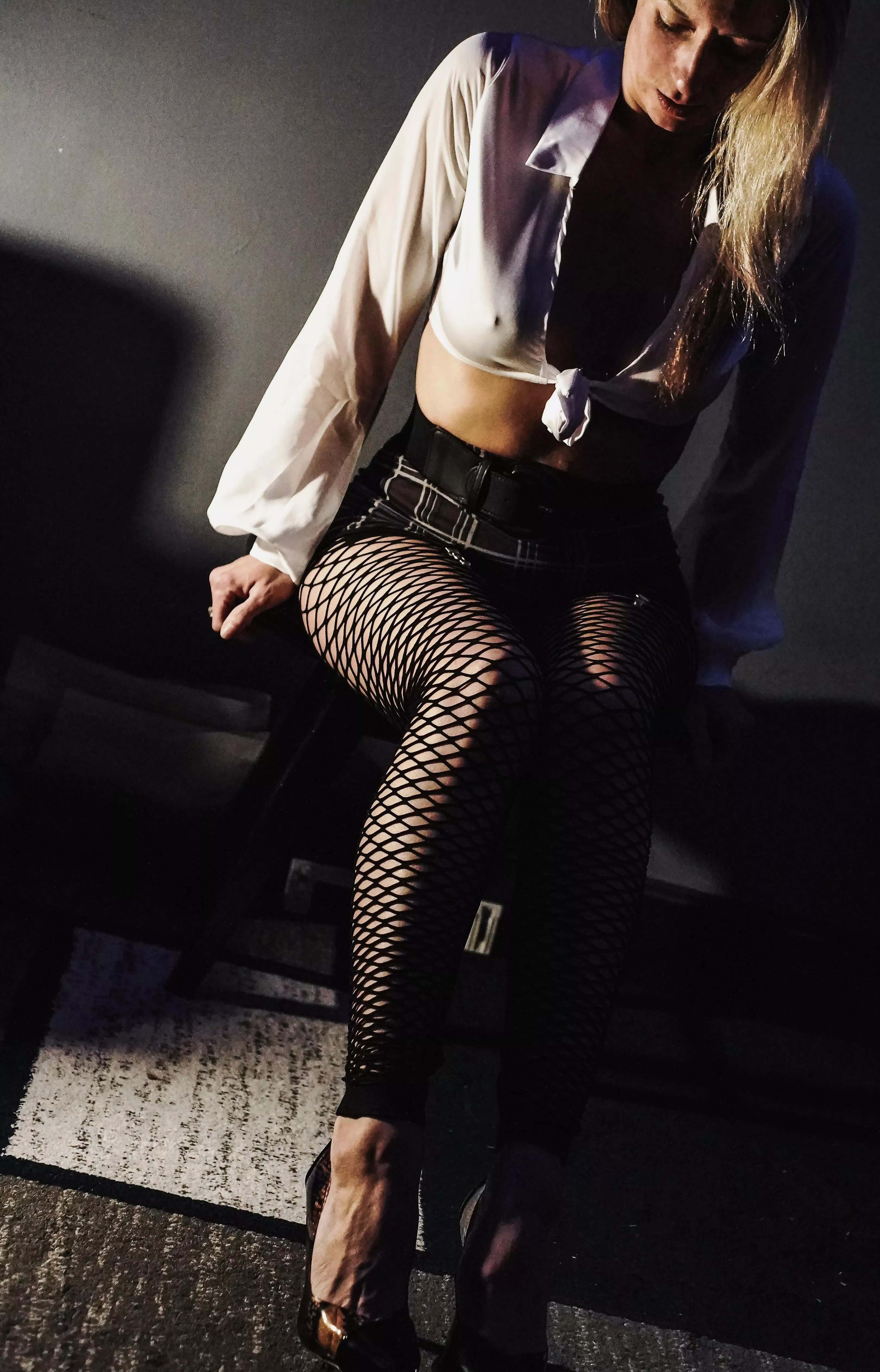 Learning new lighting.