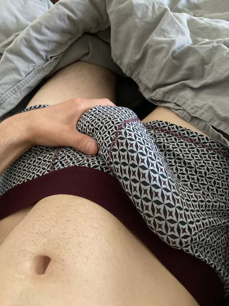 My morning bulge