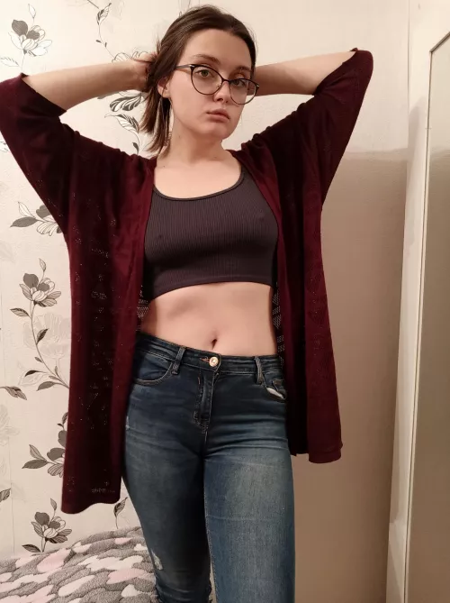 Not too vulgar a look for a secretary?