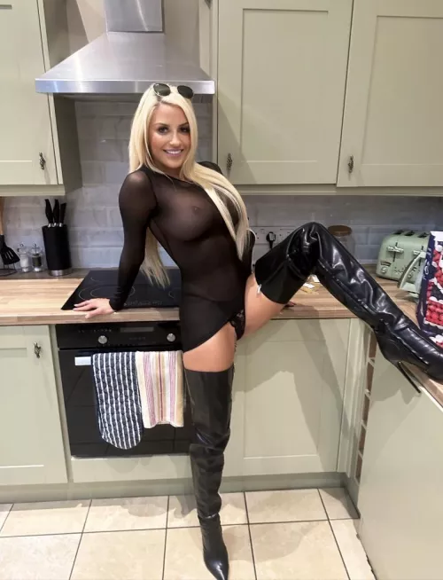 She’s a freak for sure