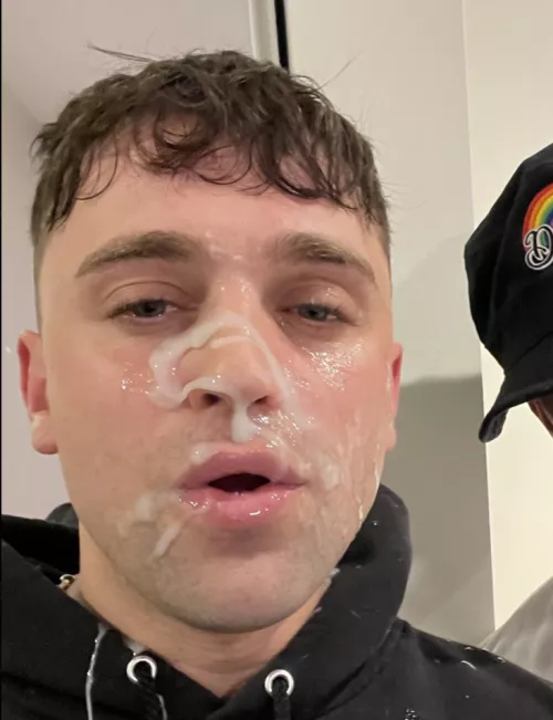 This was only two dudes busting but I ate it right off my face