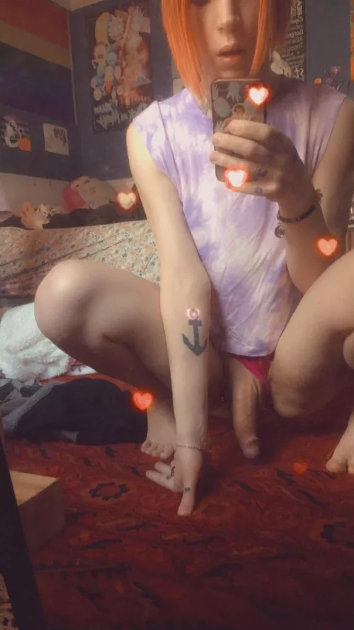 What do you think about my girlcock?🥰