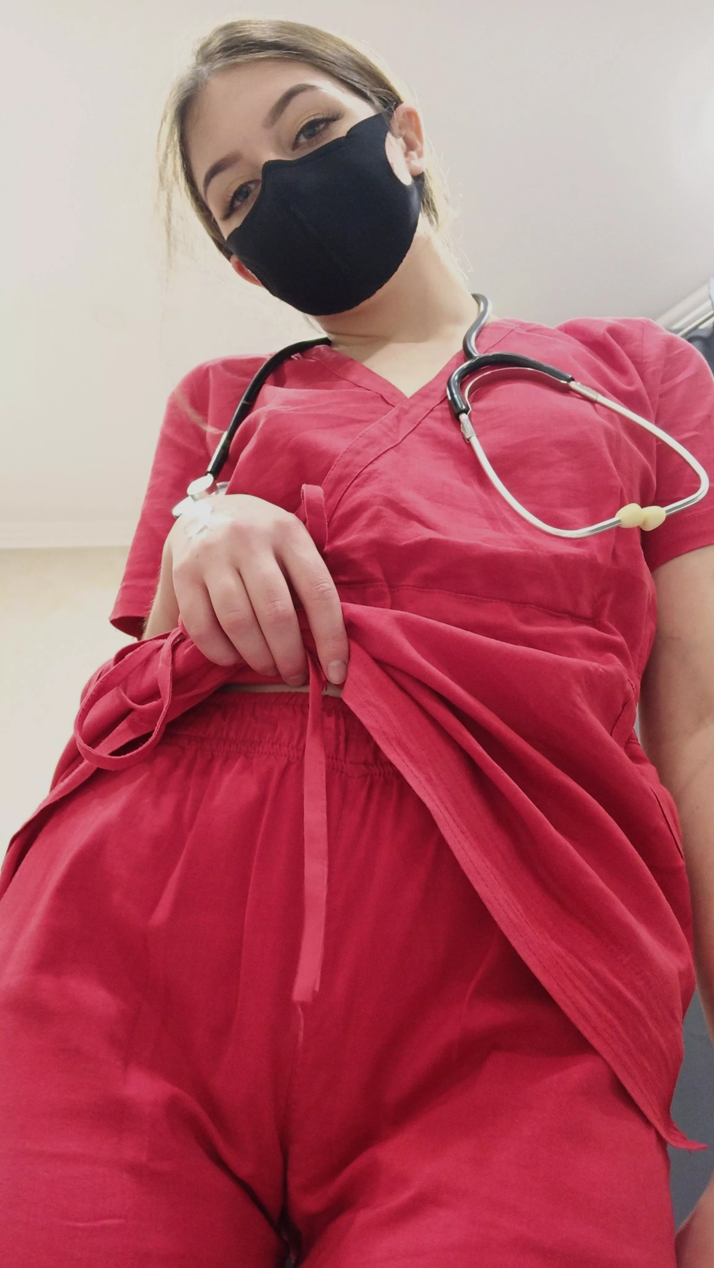 Would you like such a nighty nurse to help you?
