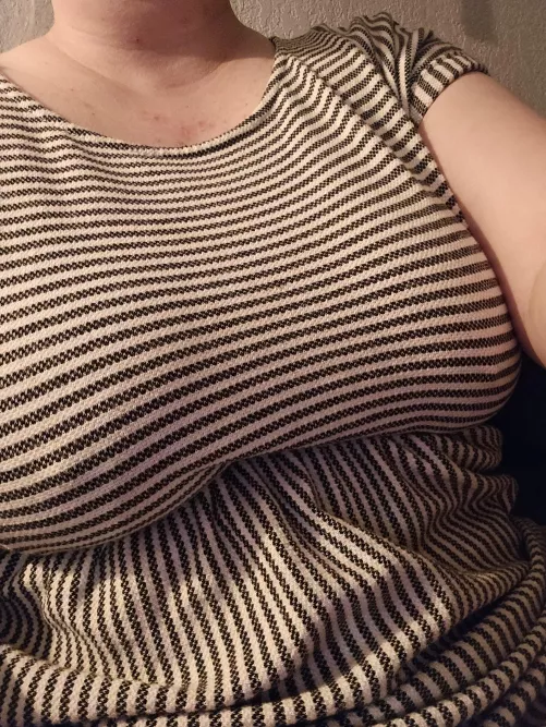 Would you massage them over my dress?