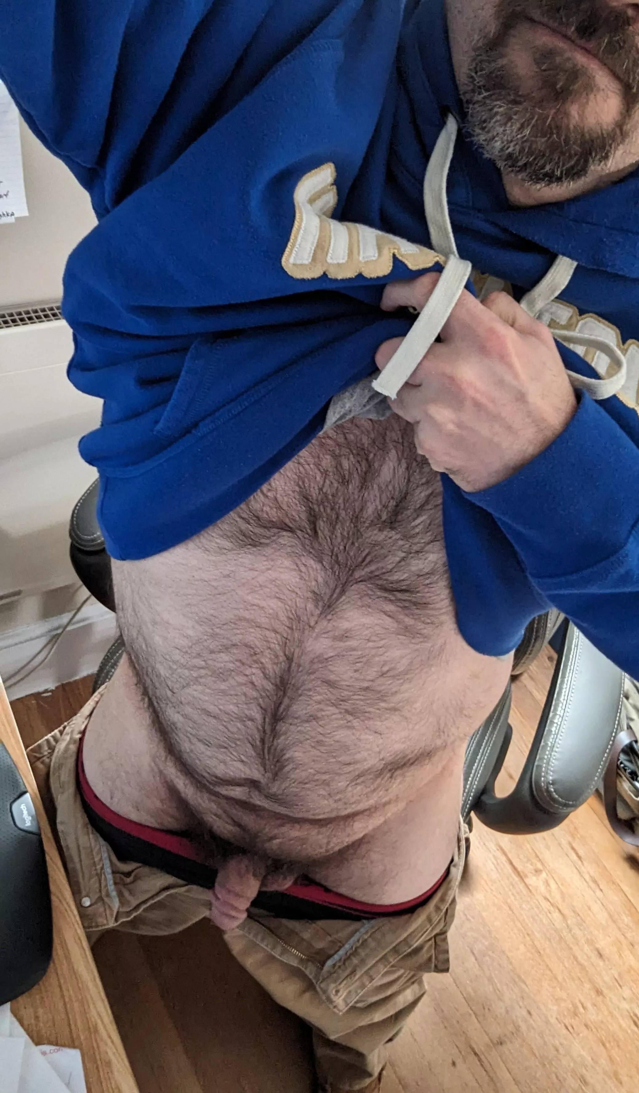 (53) I exercise, but have no plans to get rid of the dad bod belly