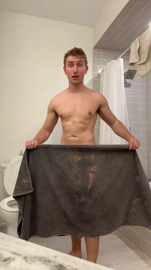 Guess my birthday and I'll drop the towel