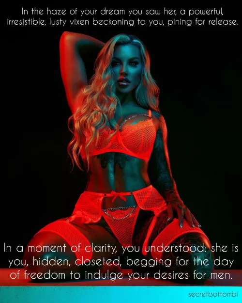 Have you ever been so gooned that you became a woman?