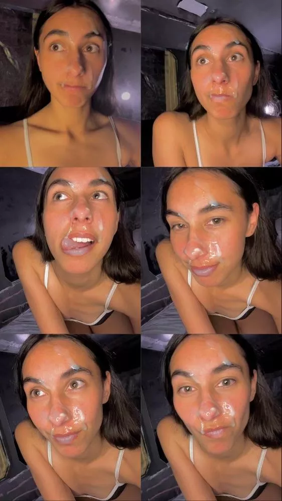 I love swallowing but it’s fun on my face too 🌊