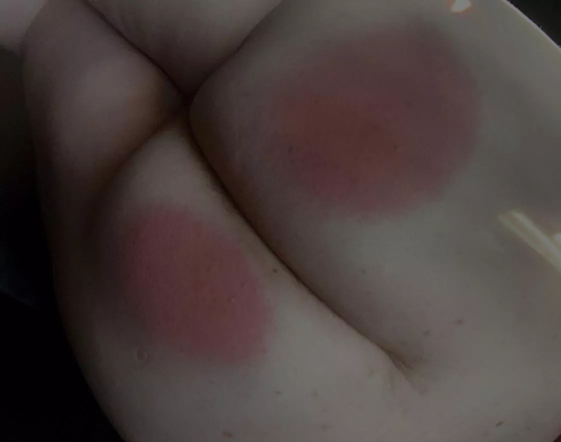 I need someone to had some lines and welts to my red bottom