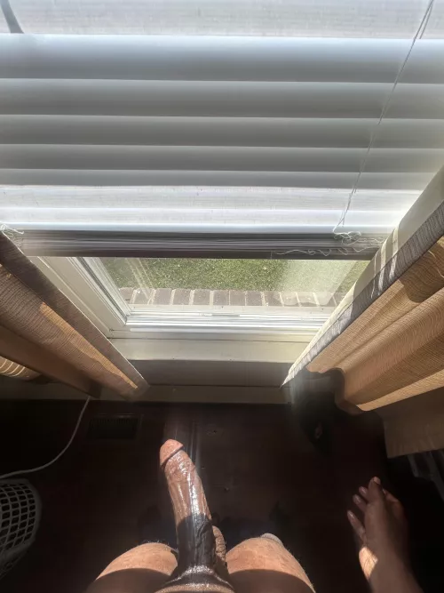 i wonder if my neighbors saw me 😅