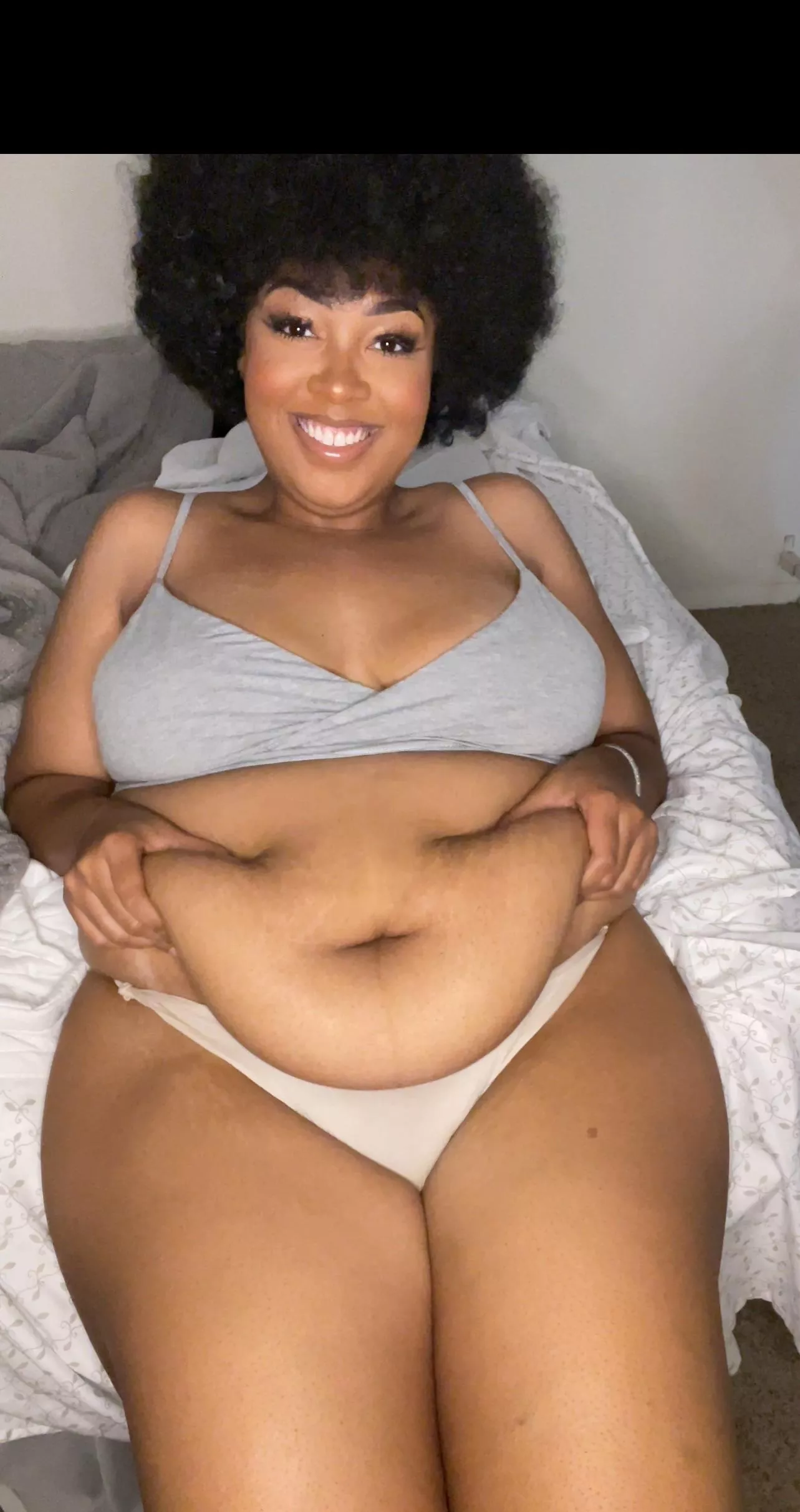 It turns me on when you kiss my belly too