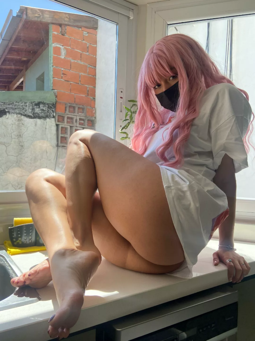 natural light reflecting off my body