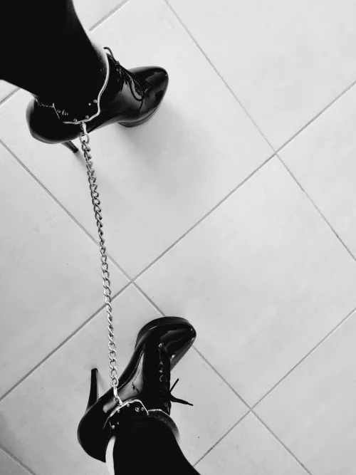 Shackled in boots