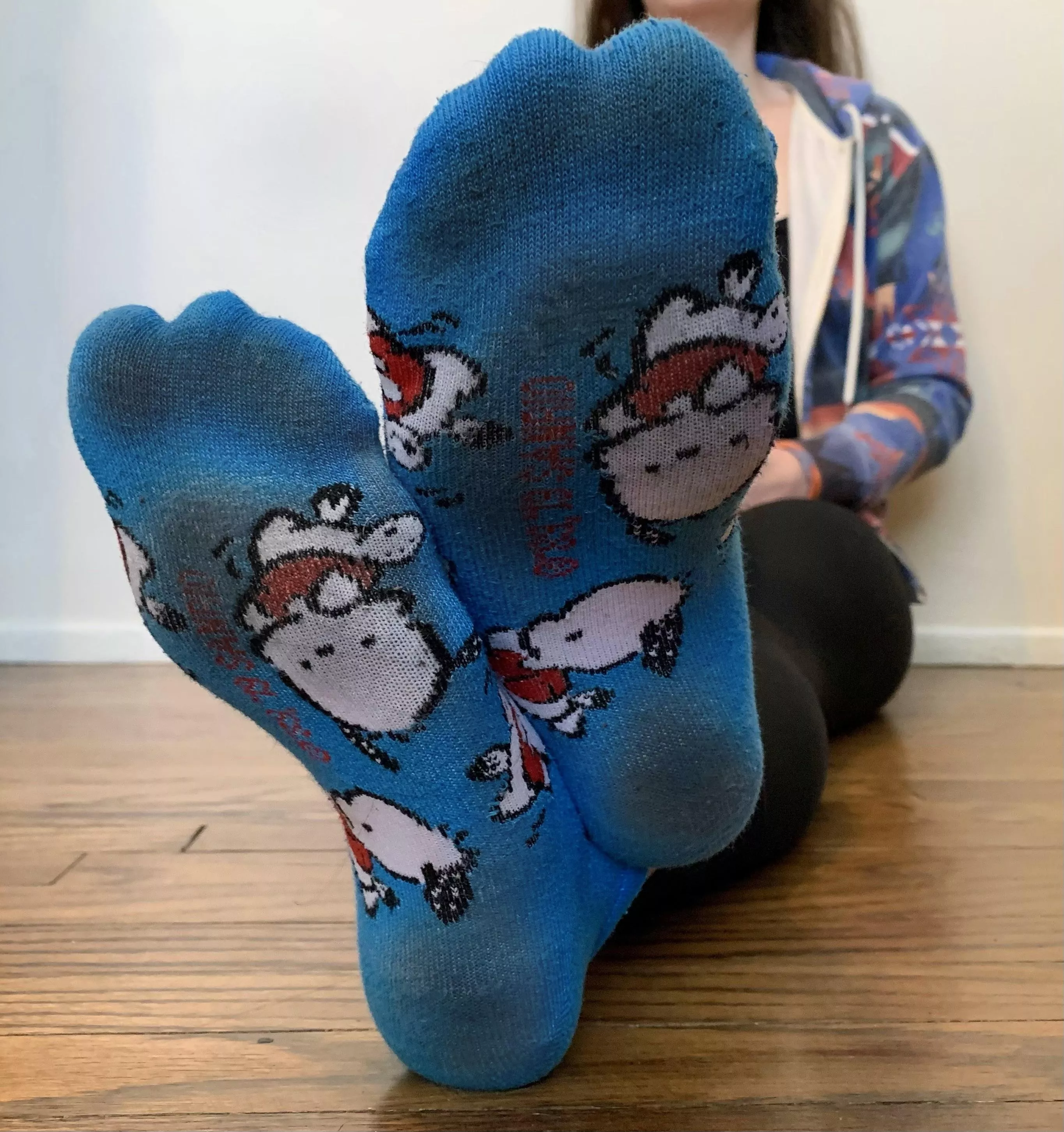 Sniff my cute ankle socks 😋