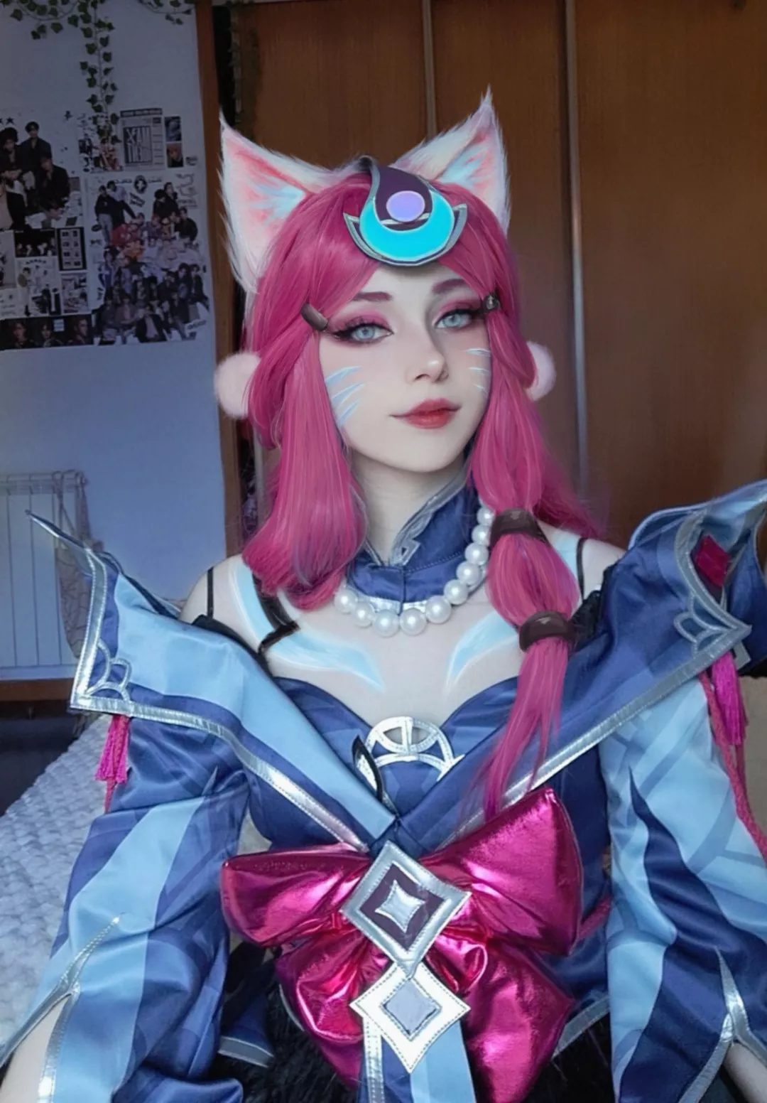 Snow Moon Ahri by vesani.cos