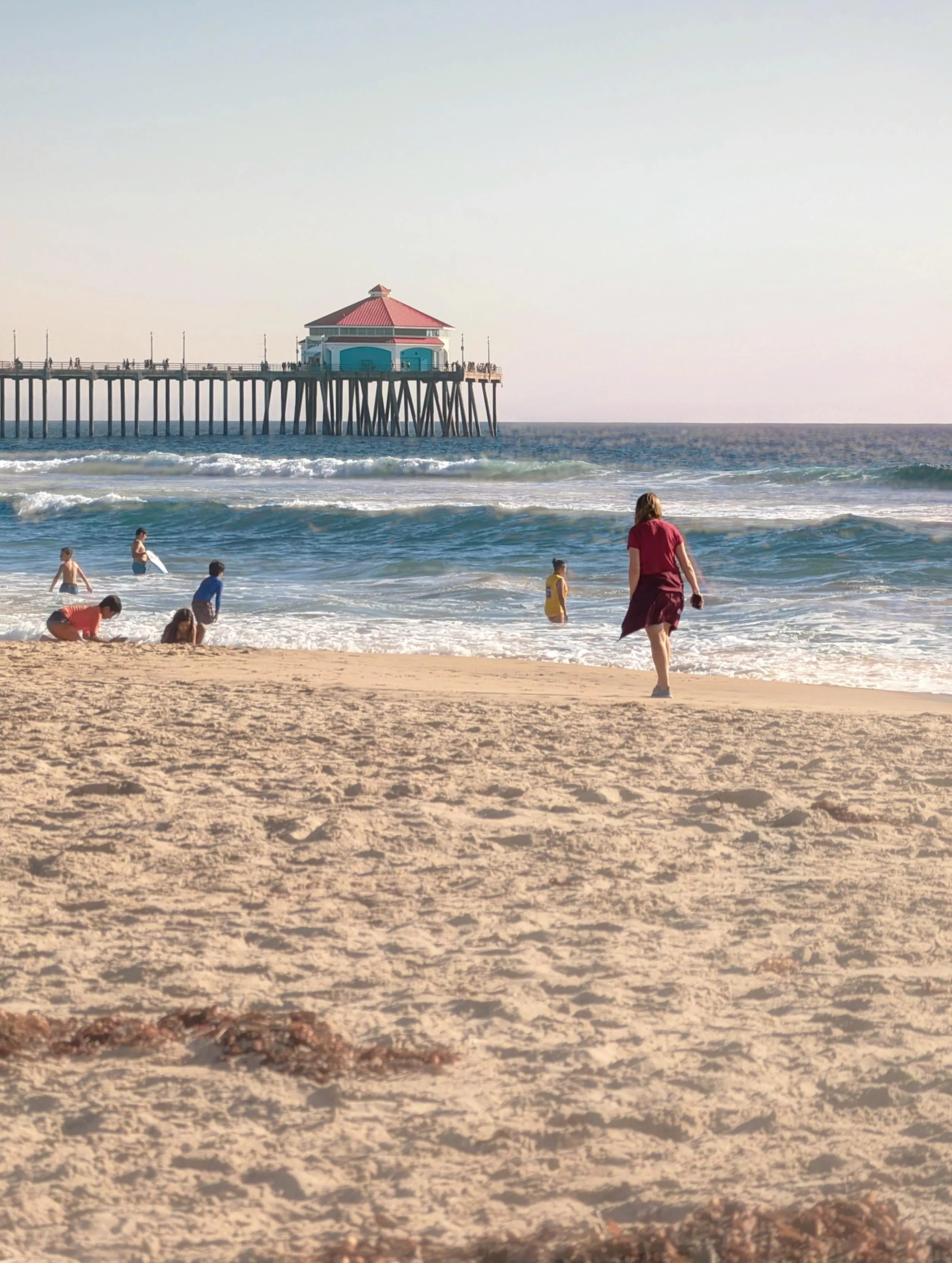 Southern California vibes, Huntington Beach Pier