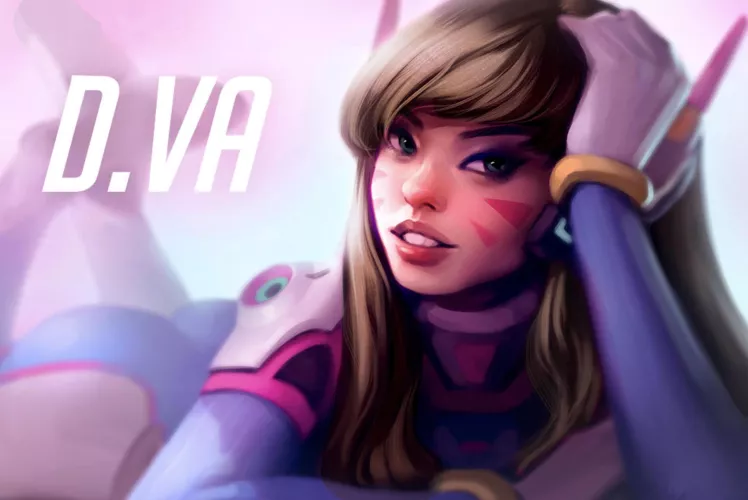 Who is everyone’s favourite Overwatch character and why is it D.VA ?