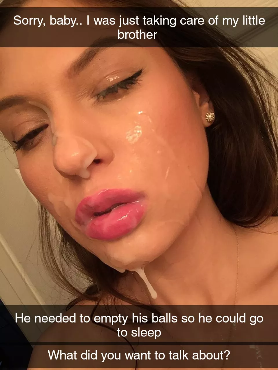 You were chatting with your gf when she stopped responding for about 15 mins. Then she came back online