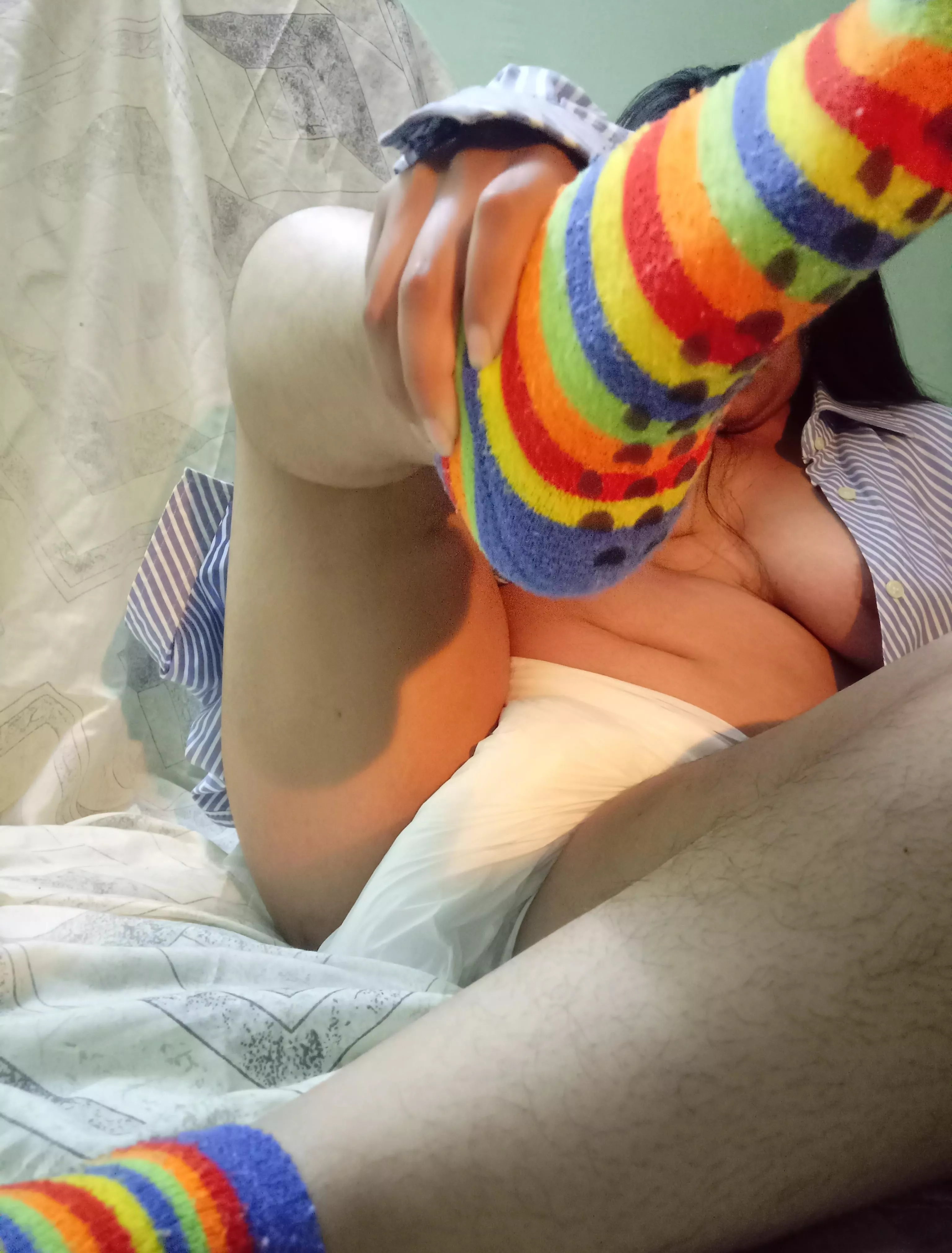 Babygirl carelessness (actually it was on purpose)