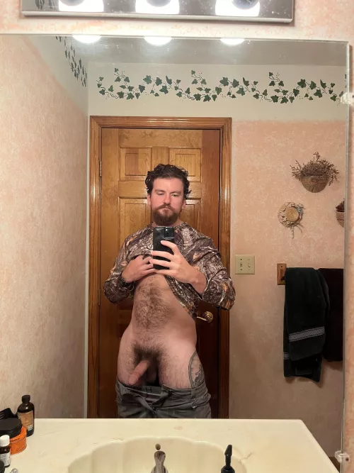 Before I go into the woods 😁