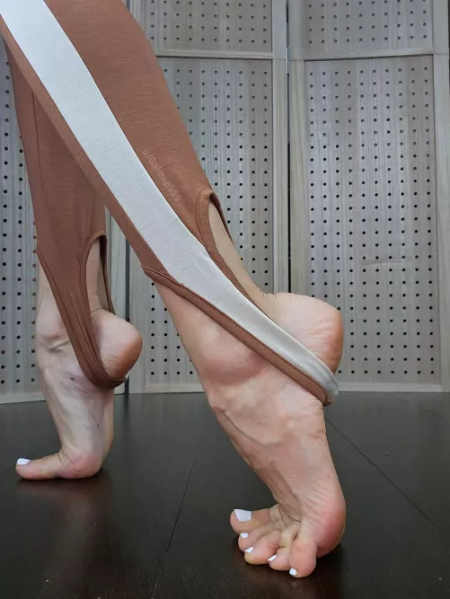 Do you like feet in stirrups?