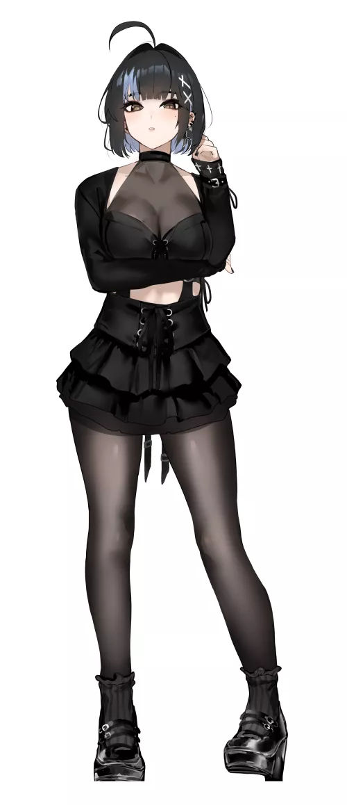Goth Girl Thighs [Original]