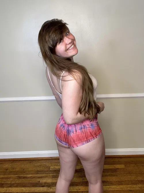 Hair is a bit messy [f]