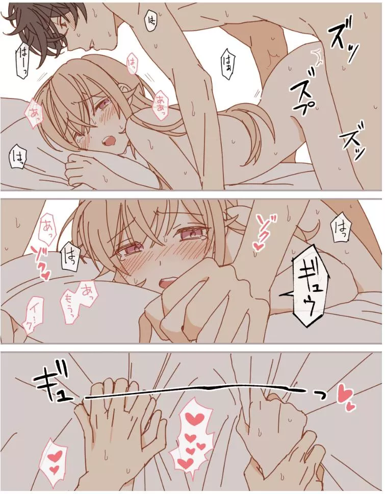 holding hands is so cute