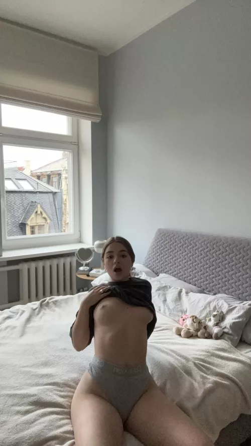 I want you on my bed