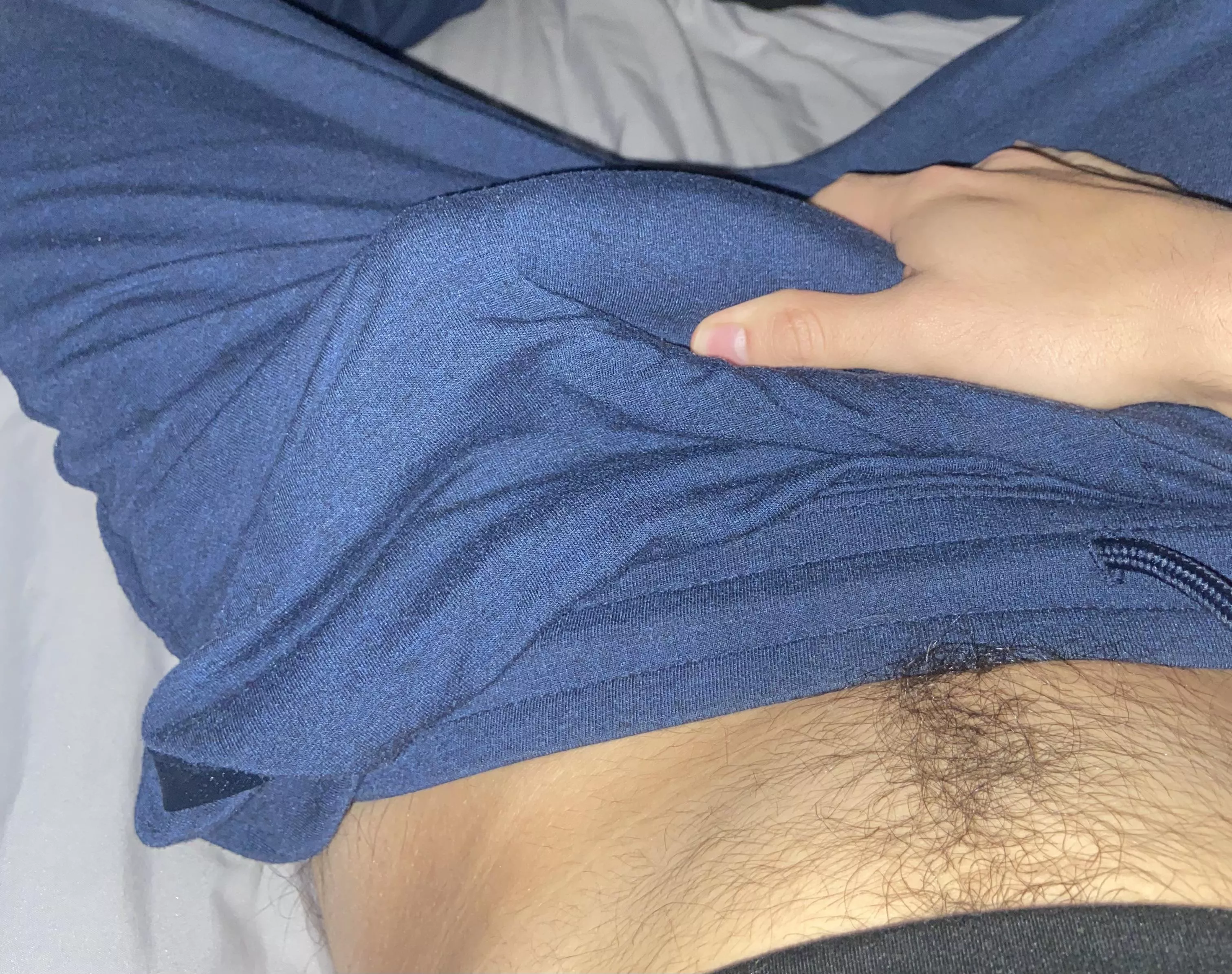 It’s hard to hide it in sweatpants…