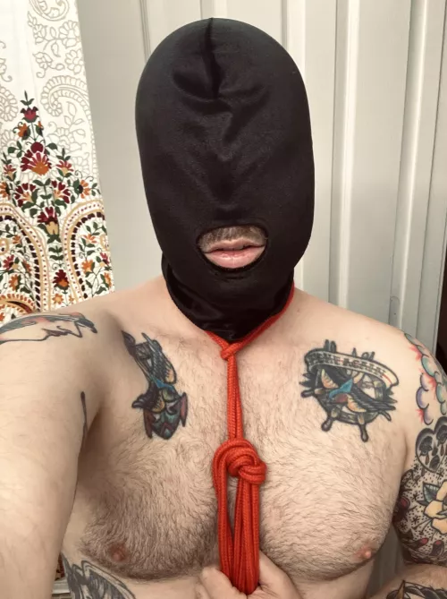 My first mask, do yโall like it?