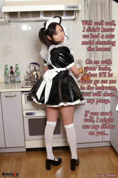 Oh no! My wife caught me crossdressing and she actually accepting it... A dream come true! Don't you wish the same?