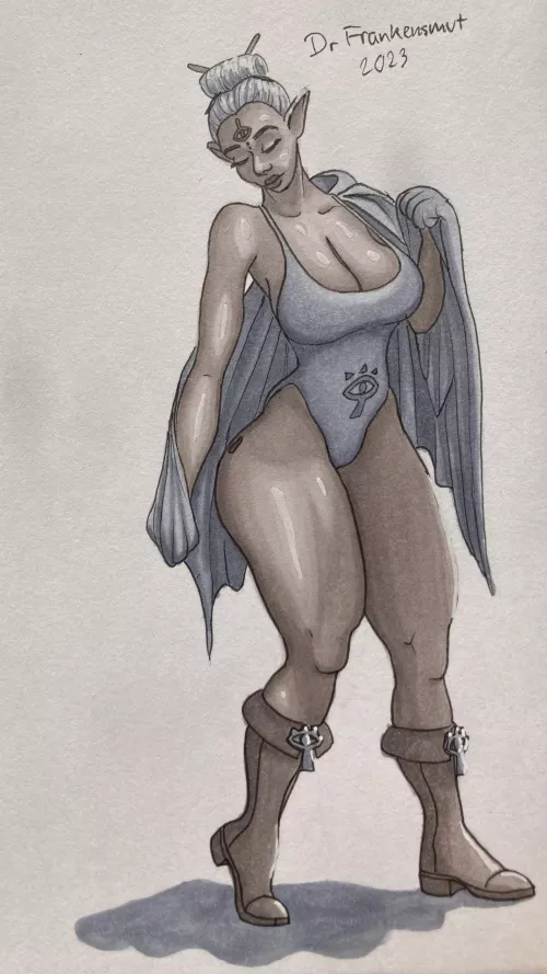 Paya getting ready for the day… (drfrankensmut)