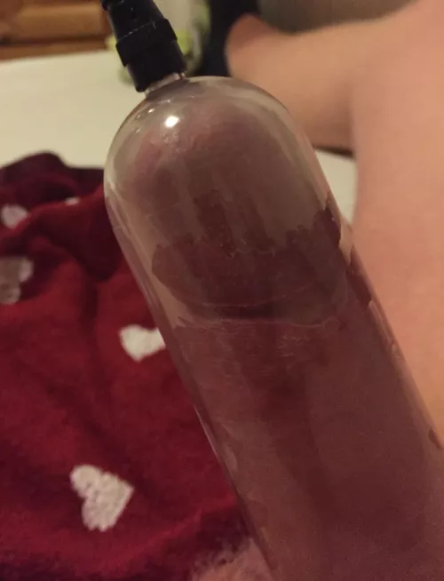 Pumping, glad i got a bigger one