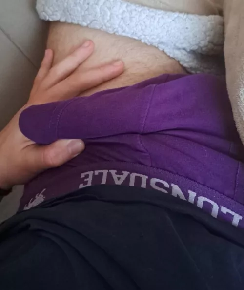 Say hi to my morning wood